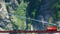 World's highest and longest glass bridge to open in China