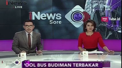 3 Bus dan 9 Motor Ludes Terbakar di Pool Budiman Pangandaran Jawa Barat