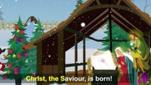 Silent Night | Full Christmas Carol With Lyrics | Popular English Carols For Kids