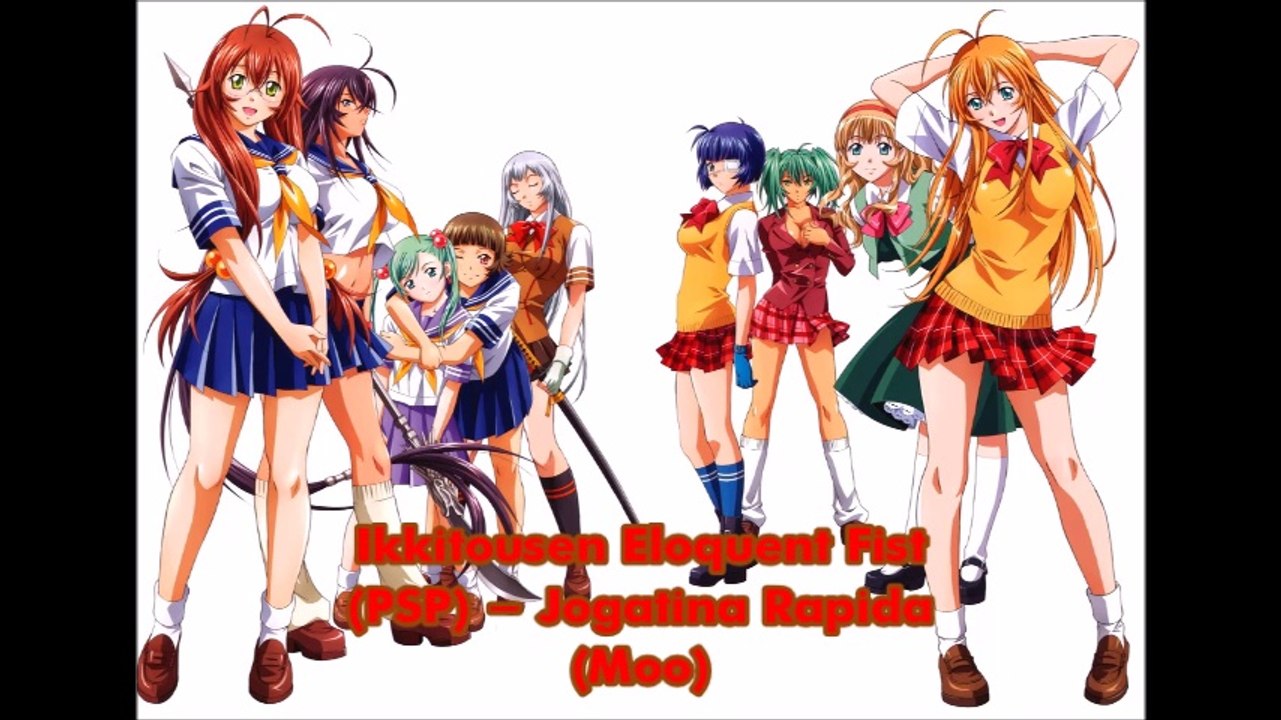 Ikkitousen Eloquent Fist (PSP) - Jogatina Rapida (Ryomou Shimei)