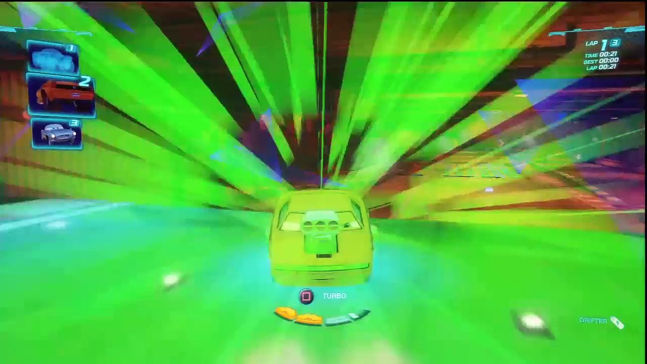 CARS ALIVE ! Cars 2 Gameplay-Snot Rod Oil Rig Run battle race