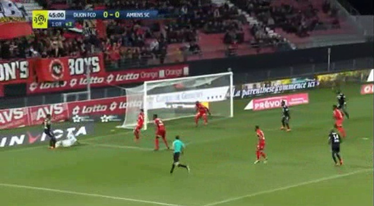 Dijon 1-1 Amiens - les Buts - 10.03.2018