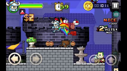 Dan The Man - How To Activate Rainbow Easter Egg [60Fps] (Android) [+Info in Description]