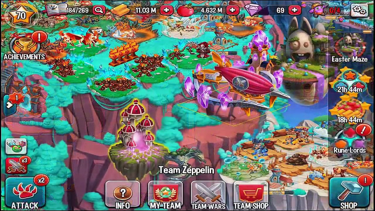 Monster Legends - Easter Maze 1