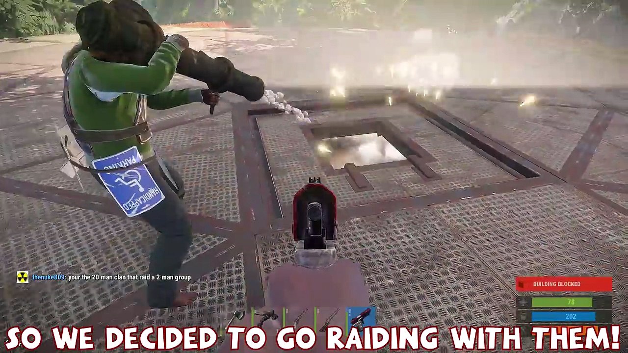 RAIDING THE NEIGHBORS! - Rust Gameplay - Part 48