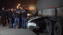 Eskişehir Önünde Giden Tır'ın Altına Giren Otomobil Şoförü Öldü