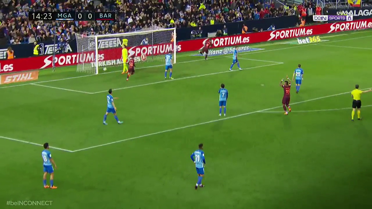 ESP Málaga 0-2 Barcelona LaLiga 1718