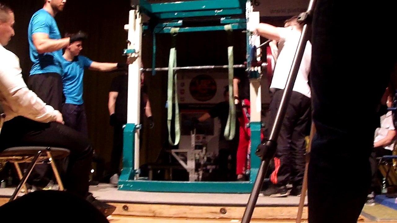 Gottfried Foltas, Beuge, 1. Versuch 140 kg