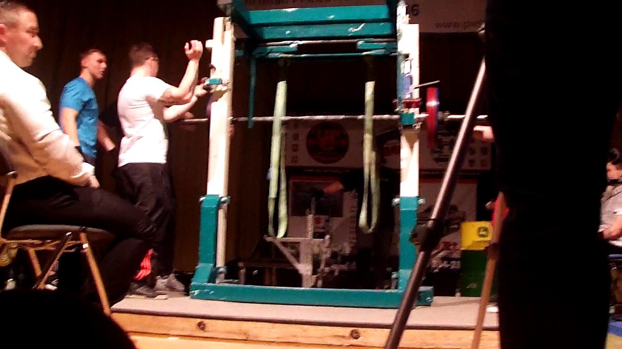 Friedhelm Mandel Beuge, 1. Versuch 170 kg