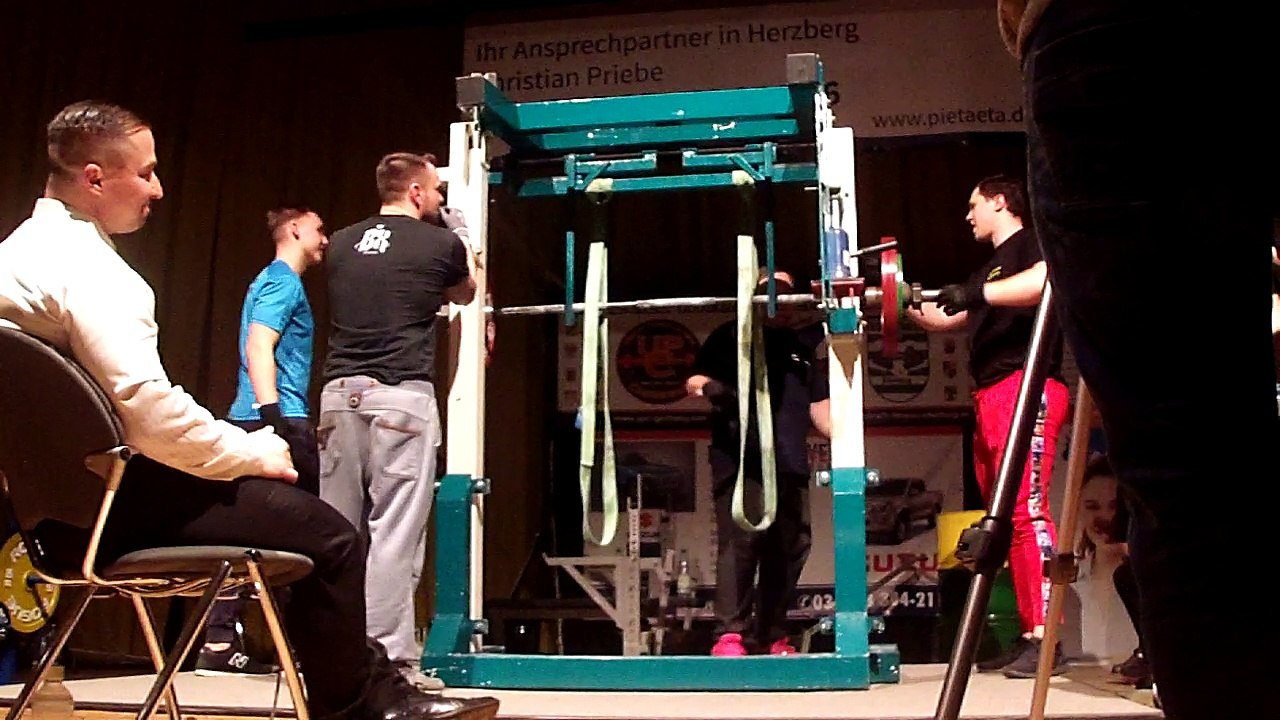 Gottfried Foltas, Beuge, 2. Versuch 150 kg