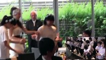 さおり先生結婚式サプライズ 泉東鼓笛隊 2016.05.28