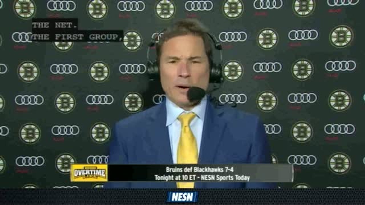 Bruce Cassidy Likes Sense Of Urgency By Bruins Against Blackhawks