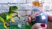 Experimento Nacimiento de dinosaurio de juguete en vinagre | Vídeos de dinosaurios para niños