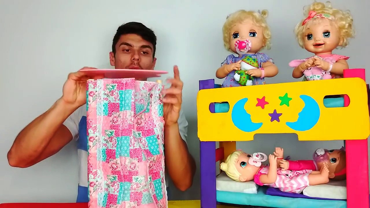 BABY ALIVE NOVO BERÇO/CAMA - DECORANDO E CONSTRUINDO Peter Toys