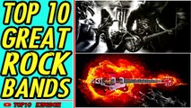 TOP 10 Greatest Rock Bands In History