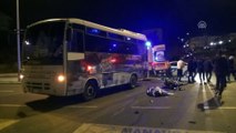 Midibüs ile motosiklet çarpıştı: 1 ölü, 1 yaralı - ANTALYA