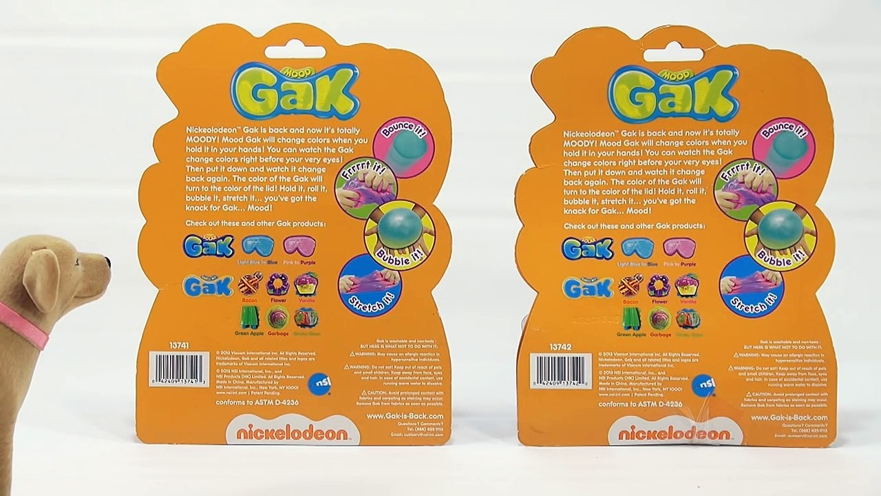 Nickelodeon Mood GAK..Purple To Pink. LPS-Dave & Butch Create A New Color!