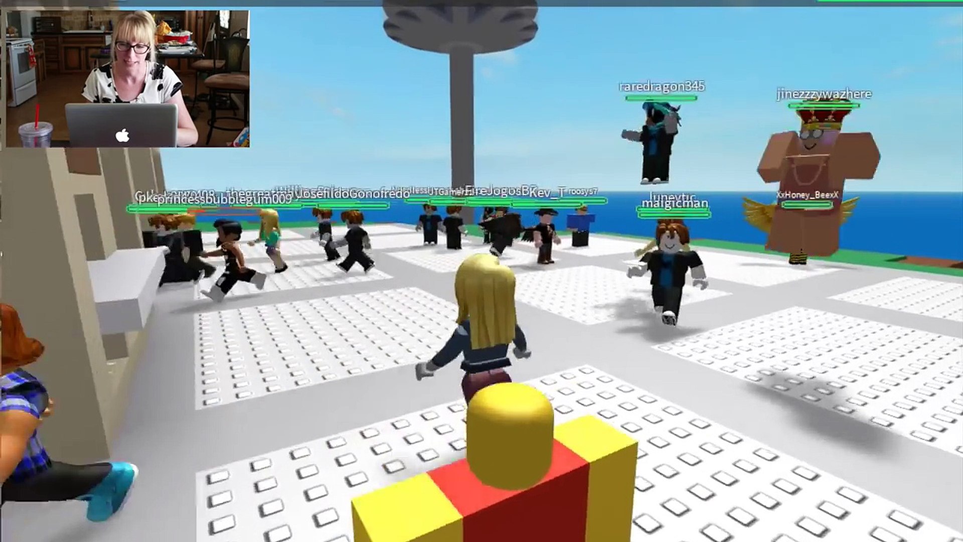 Lets Play Roblox Natural Disaster Survival I Lost My Hair - roblox natural disaster survival adventures family kid