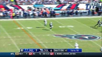 2016 - Andrew Luck connects with Erik Swoope for big 34-yard gain