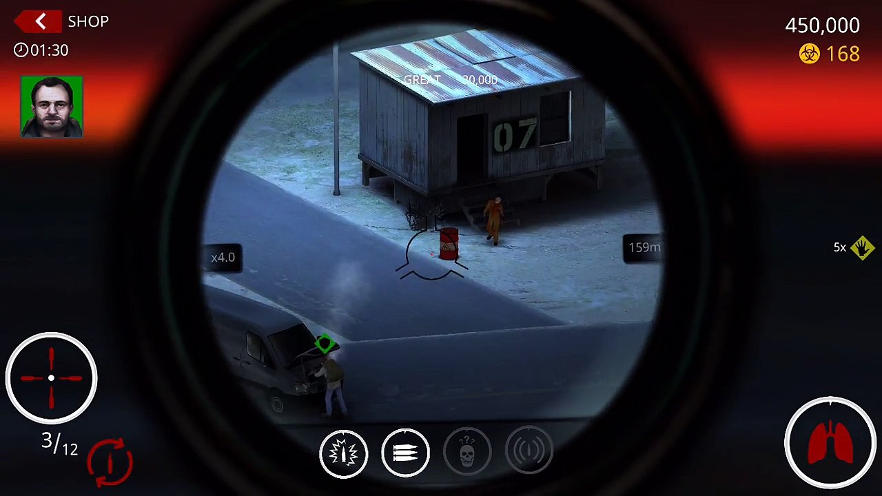 【ヒットマン・スナイパー】ジャガーノートを一撃で倒す方法