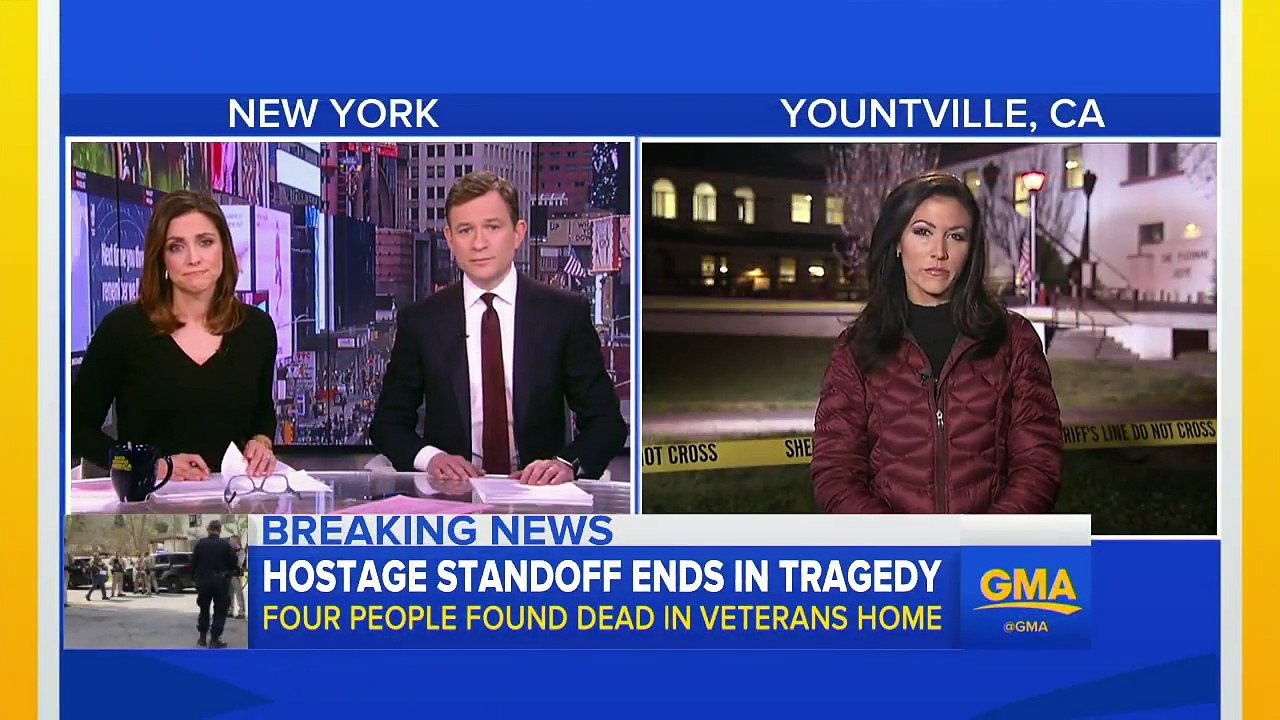 4 dead after tragic hostage standoff at California veterans home