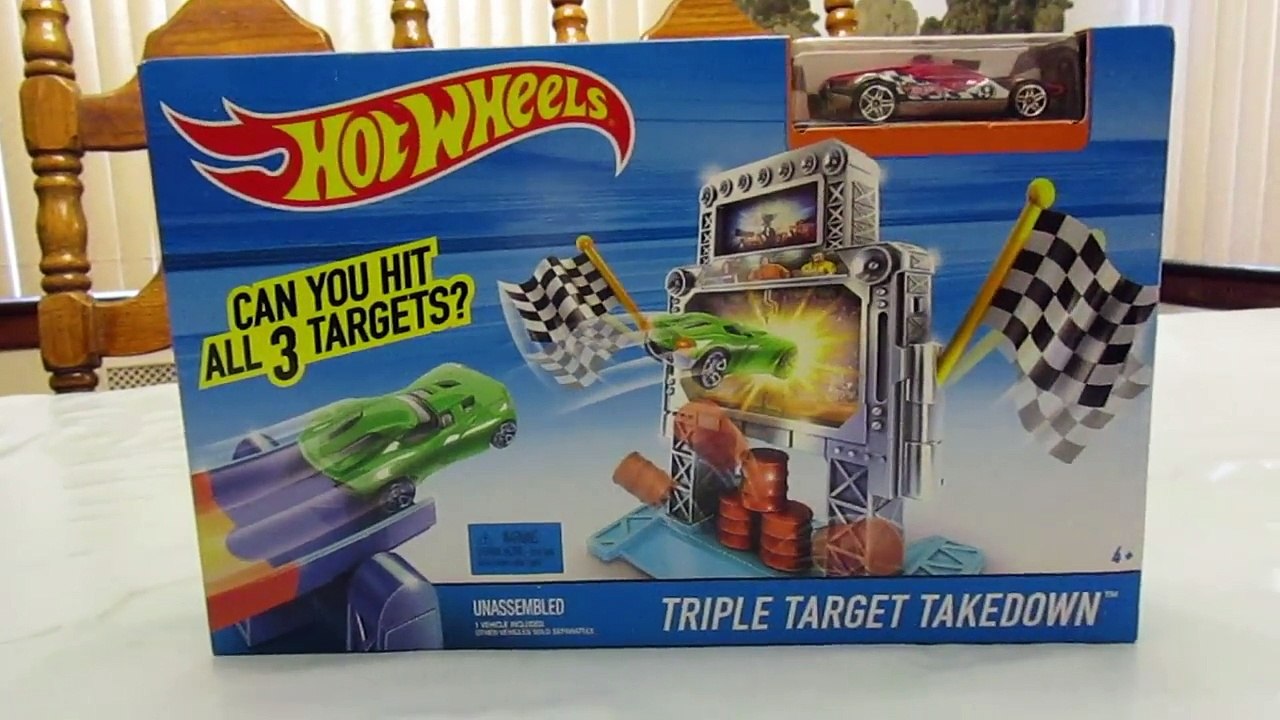 Hot Wheels - Triple Target Takedown Trackset Review