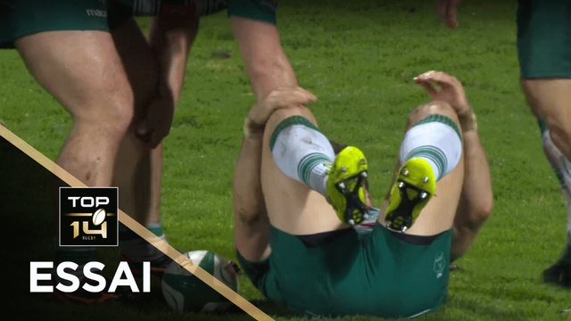 TOP 14 - Essai Colin SLADE (SP) - Pau - La Rochelle - J20 - Saison 2017/2018