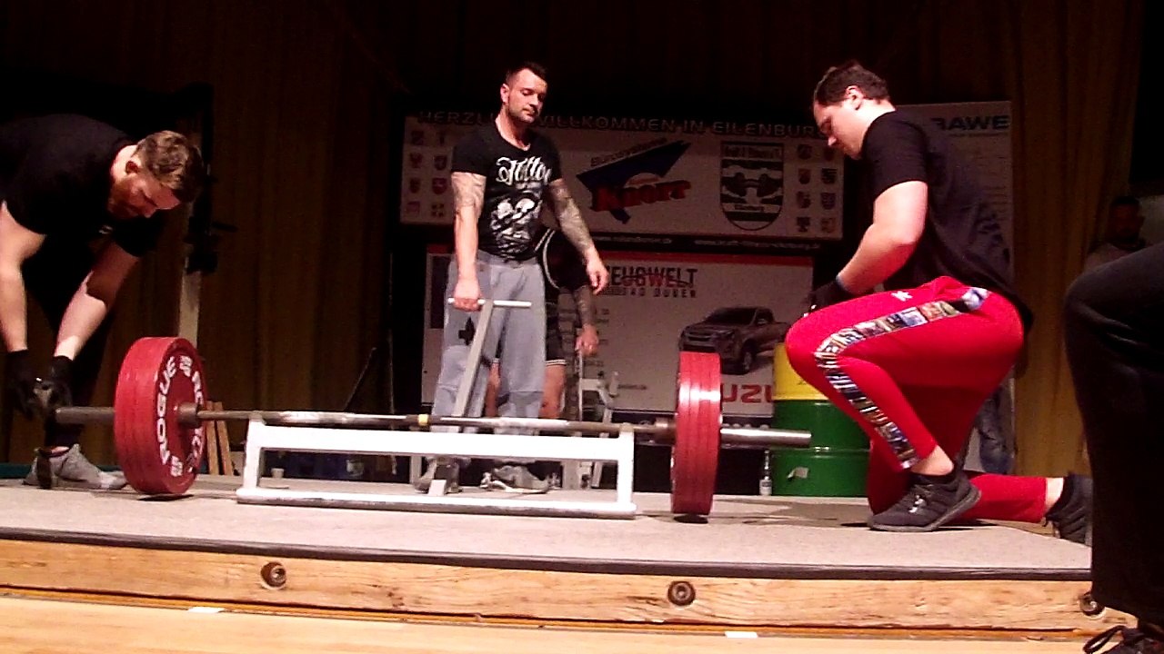 Ralf Döhne, 1. Versuch Heben, 230 kg