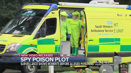 Video captures the moments just before a Russian spy collapsed from poisoning