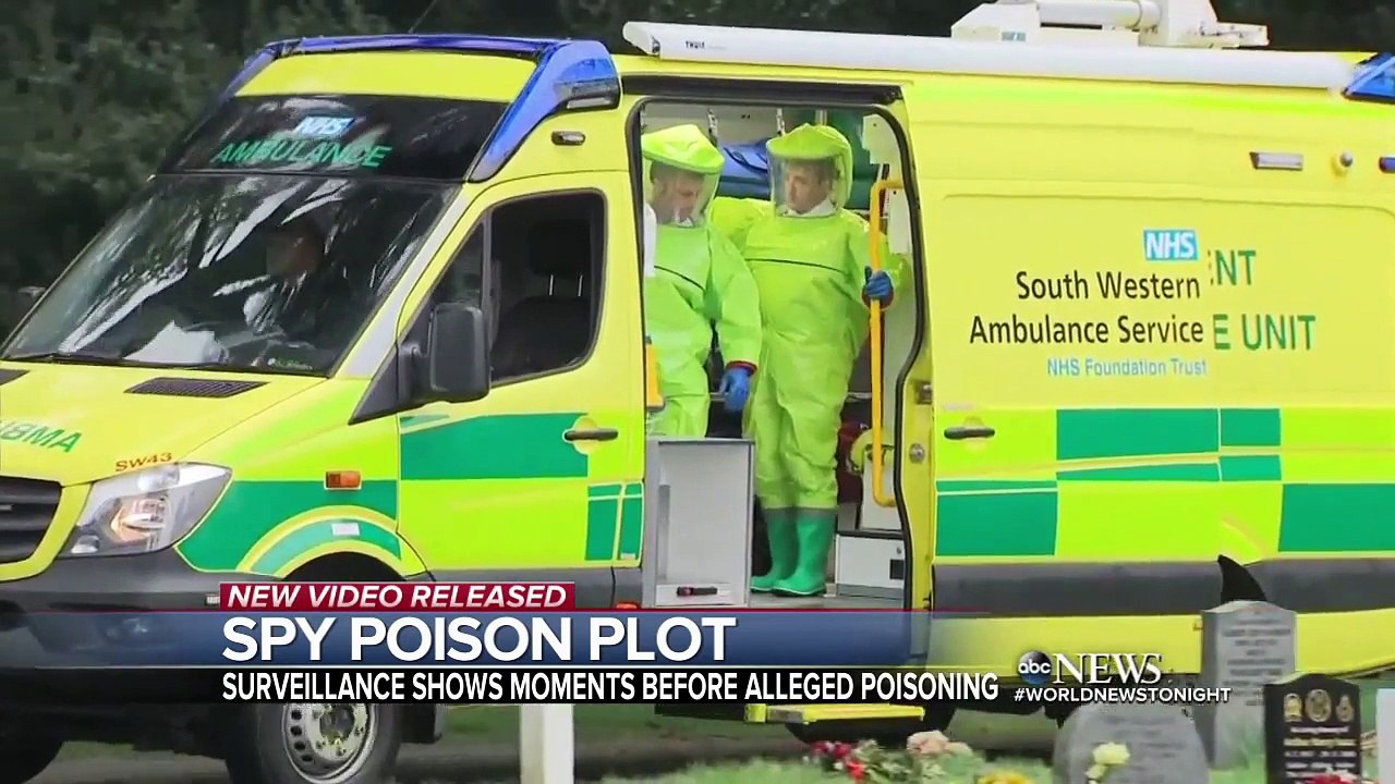 Video captures the moments just before a Russian spy collapsed from poisoning