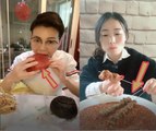 EATING SHOW COMPILATION-CHINESE FOOD-MUGBANG-Greasy Chinese Food-Beauty eat strange food-NO.63