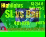 Sri lanka vs bangladesh 3 t20 Match - short highlight
