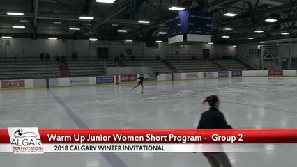 2018 Calgary Winter Invitational - Junior Women Short Program - Father David Bauer Arena