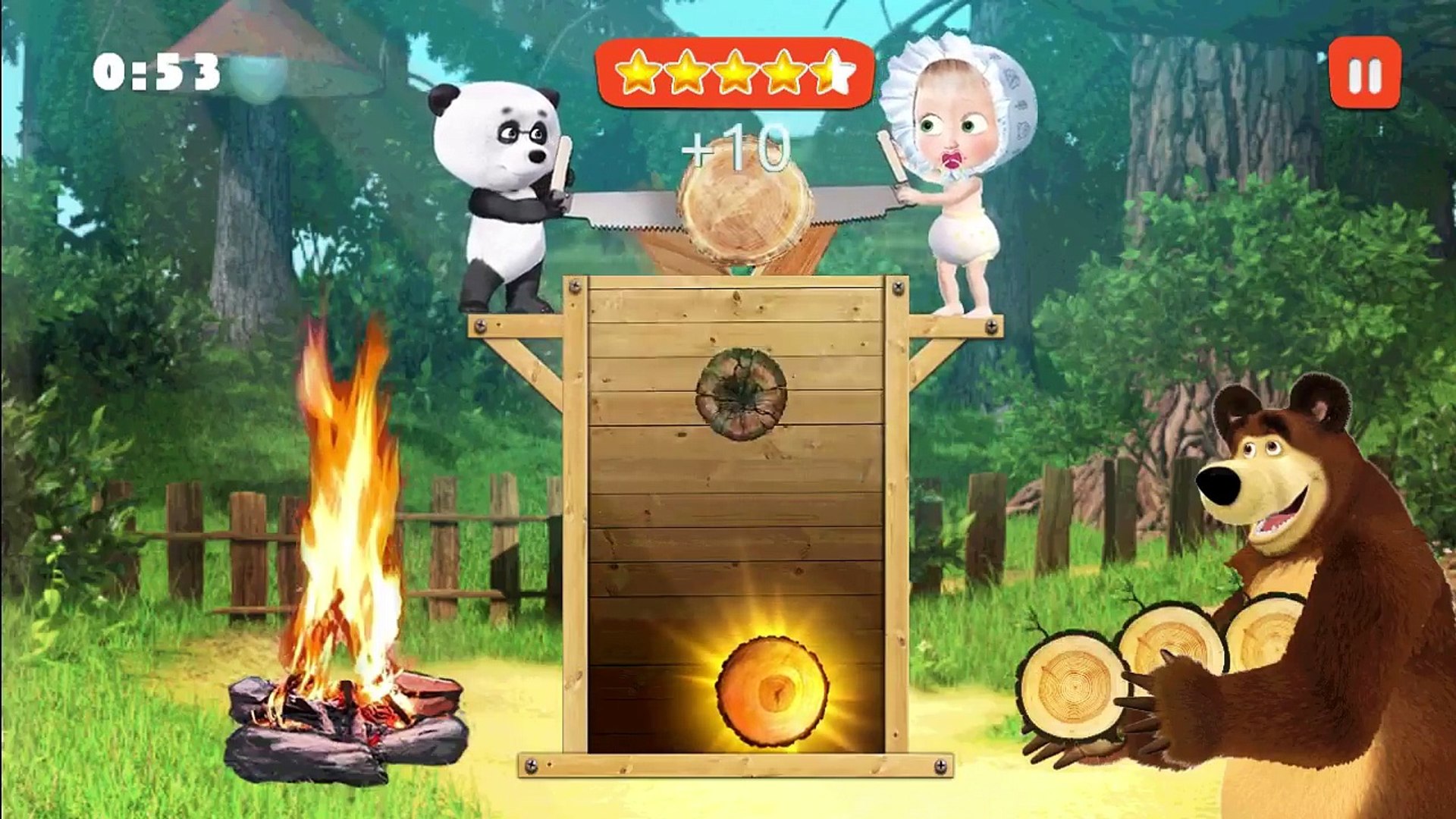 ⁣Маша и Медведь - мини-игры с Машей! Новая игра для детей на Андроид! New Android game!