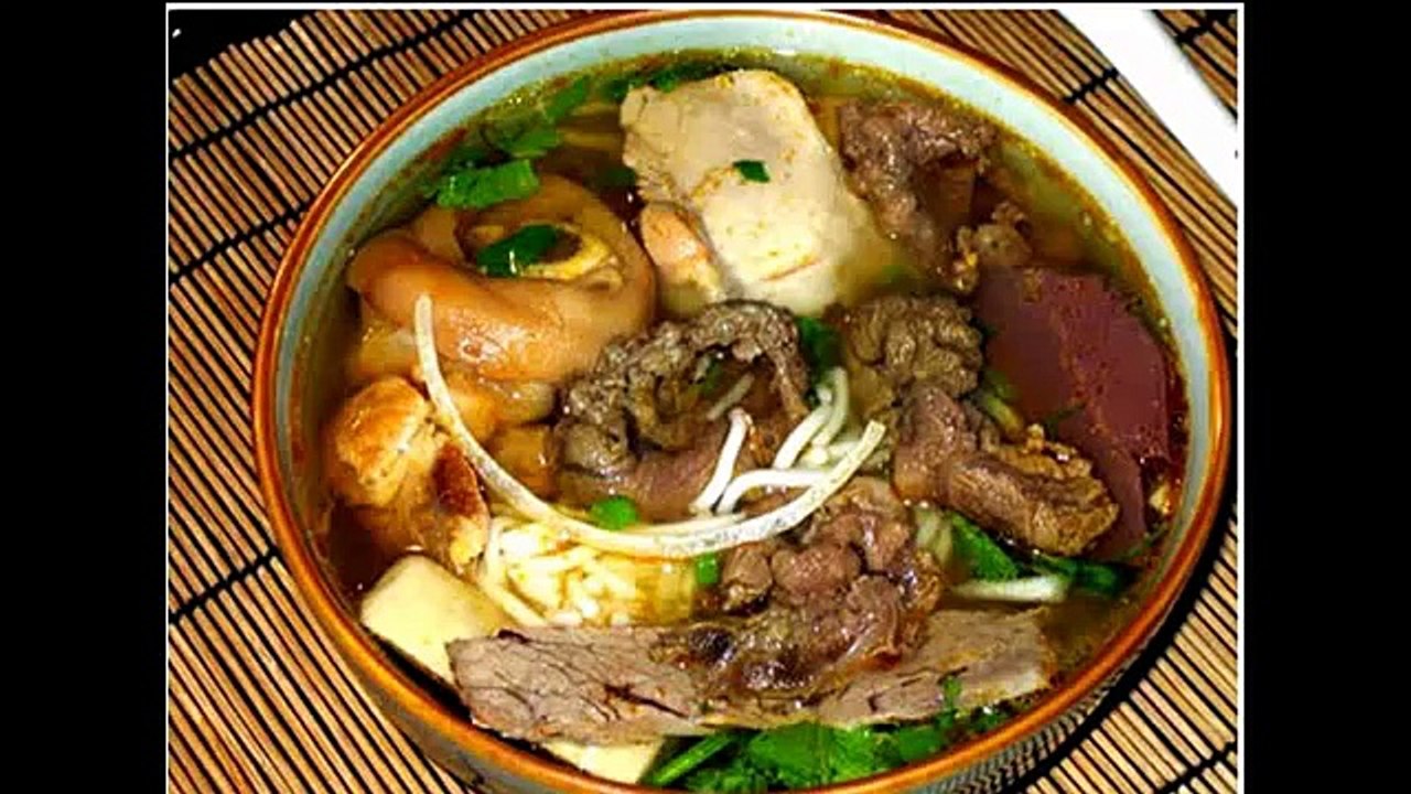 Hướng dẫn cách nấu bún bò Huế - Món ngon mỗi ngày