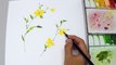 [LVL2] Watercolor Tutorial : How to Paint Yellow Flowers