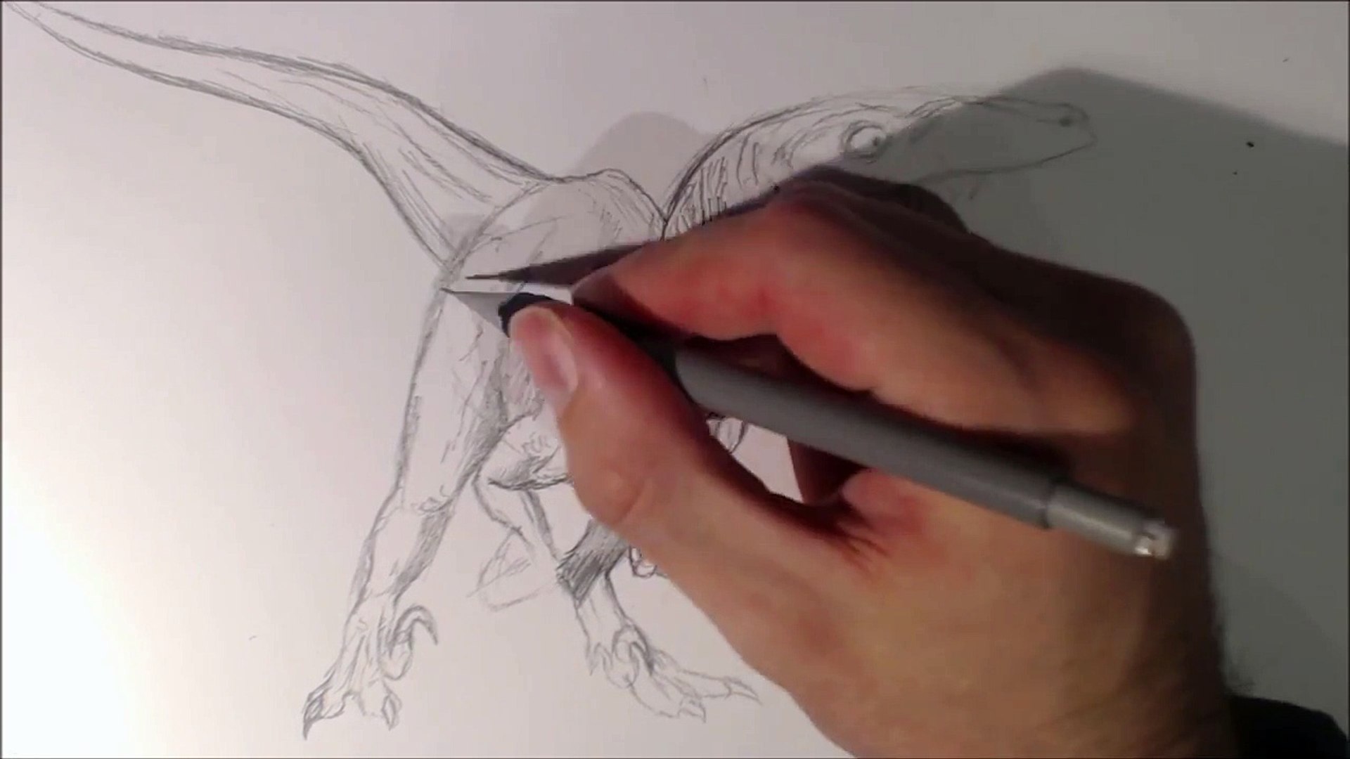 How To Draw A Raptor Easy