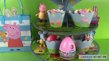 Peppa Pig Tour à cupcakes Accessoires Fête thématique danniversaire