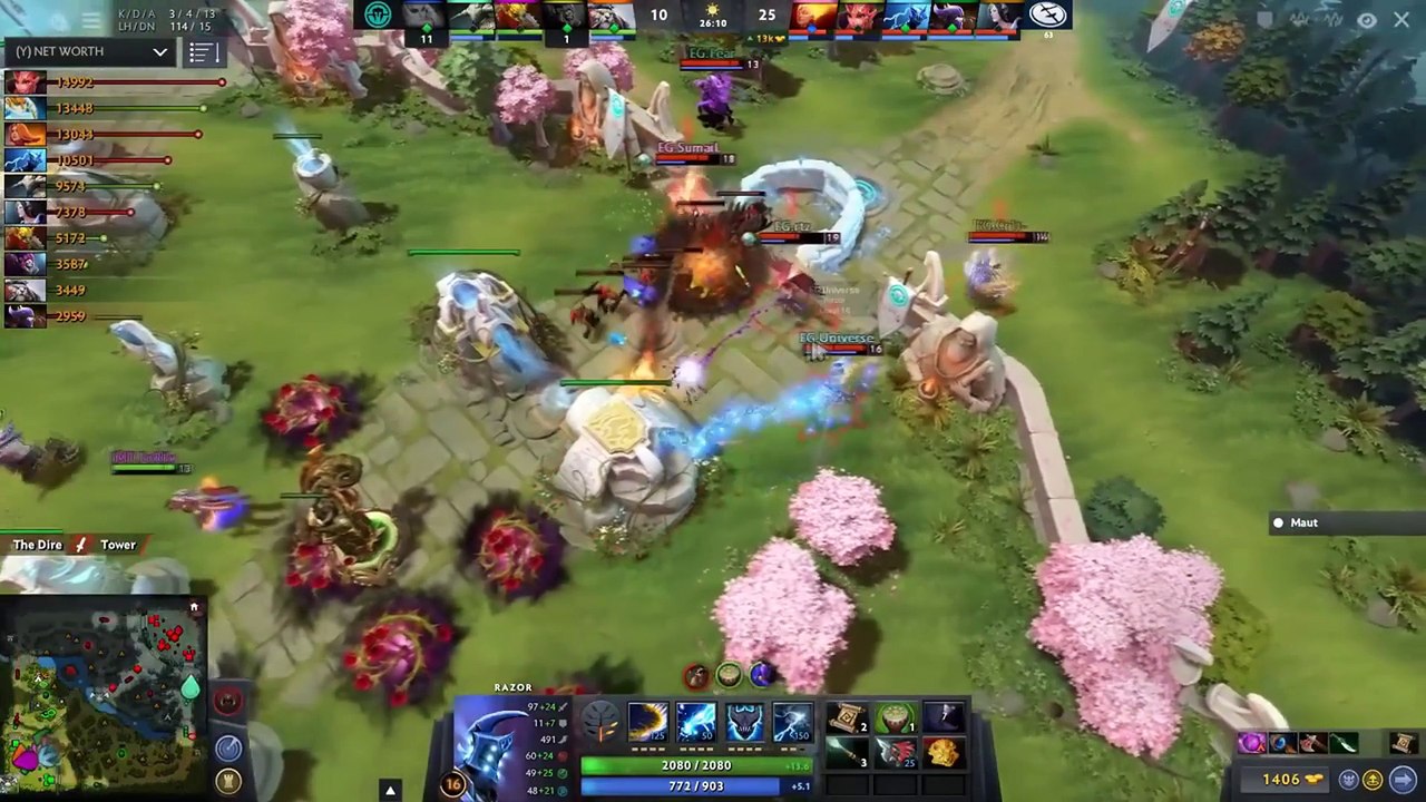EG vs Immortals - NA Groups Final - Midas Mode DOTA 2