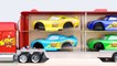 Coches para ninos Camion aprender colores para niños en español con musica | Animacion | 3D
