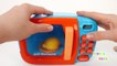 Microwave Cutting Fruit and Vegetables Learn Colors Cooking Playset Play Food For Children