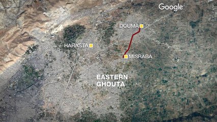 Syria army 'splits rebel-held Eastern Ghouta in three'