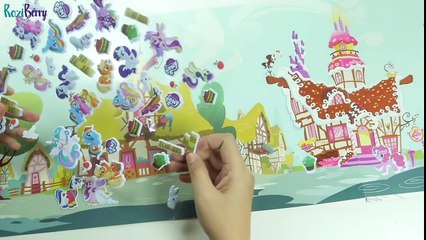 MLP ponyville ivity book My little pony sticker book coloring for kids