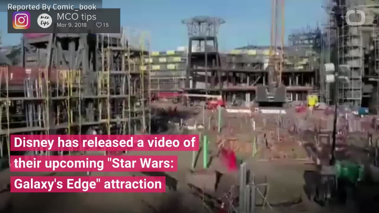 "Star Wars" Attraction Video Released By Disney