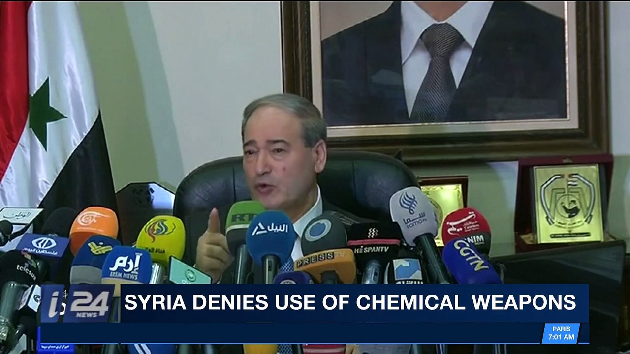 i24NEWS DESK | Syria denies use of chemical weapons | Sunday, March 11th 2018