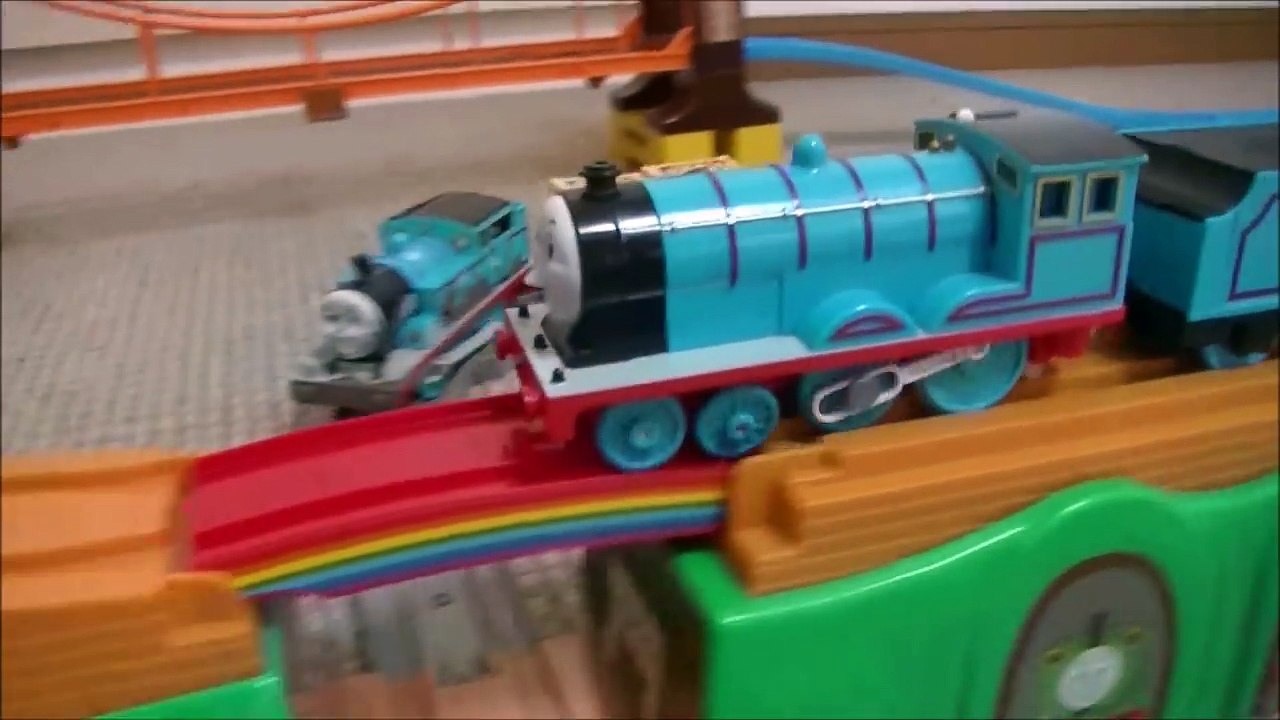 Thomas & Friends どきどき宝さがしセット どろんこトーマス・スキフ・船乗りジョン バーティときょうそう！のび～るにじの橋 プラレール