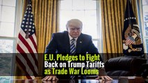 E.U. Pledges to Fight Back on Trump Tariffs as Trade War Looms
