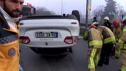 Kadıköy’de İlginç Kaza, İnanılmaz Kurtuluş!