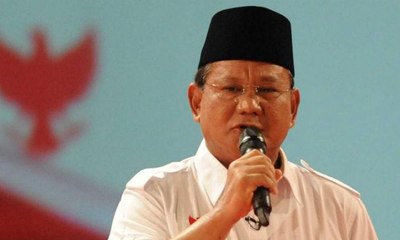 34 DPD Gerindra Akan Usung Prabowo di Pilpres 2019