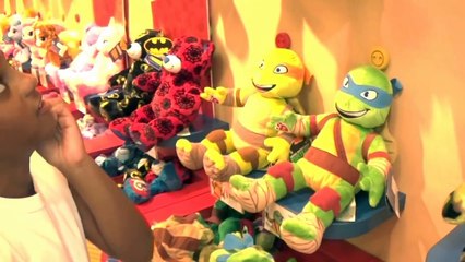 BUILD-A-BEAR WORKSHOP SUPERHERO!!! CAPTAIN AMERICA, SPIDER-MAN, BATMAN, TMNT